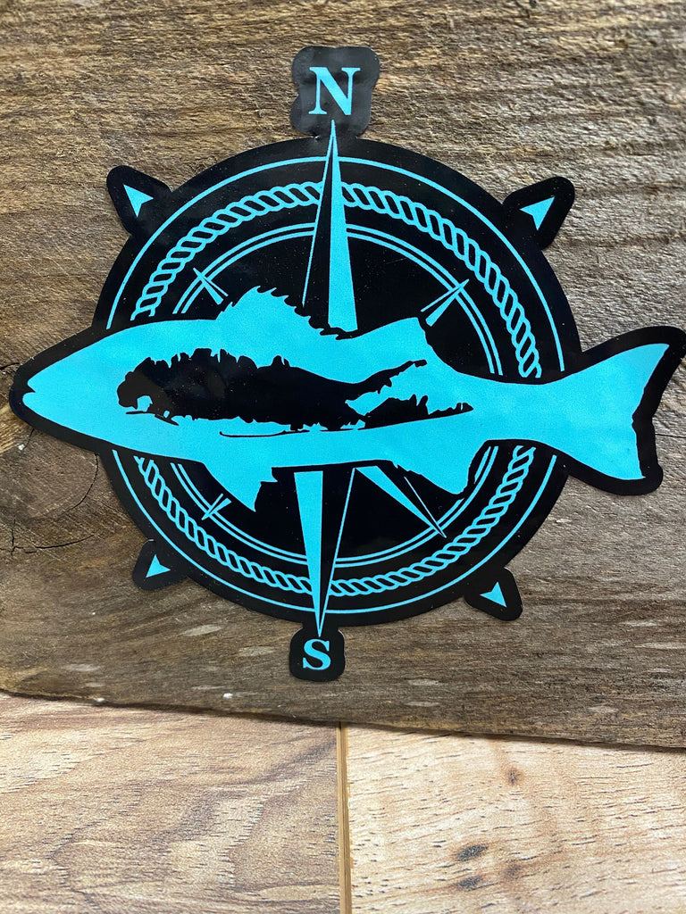 LI Bass Stickers – Lifestyle Fishing Company